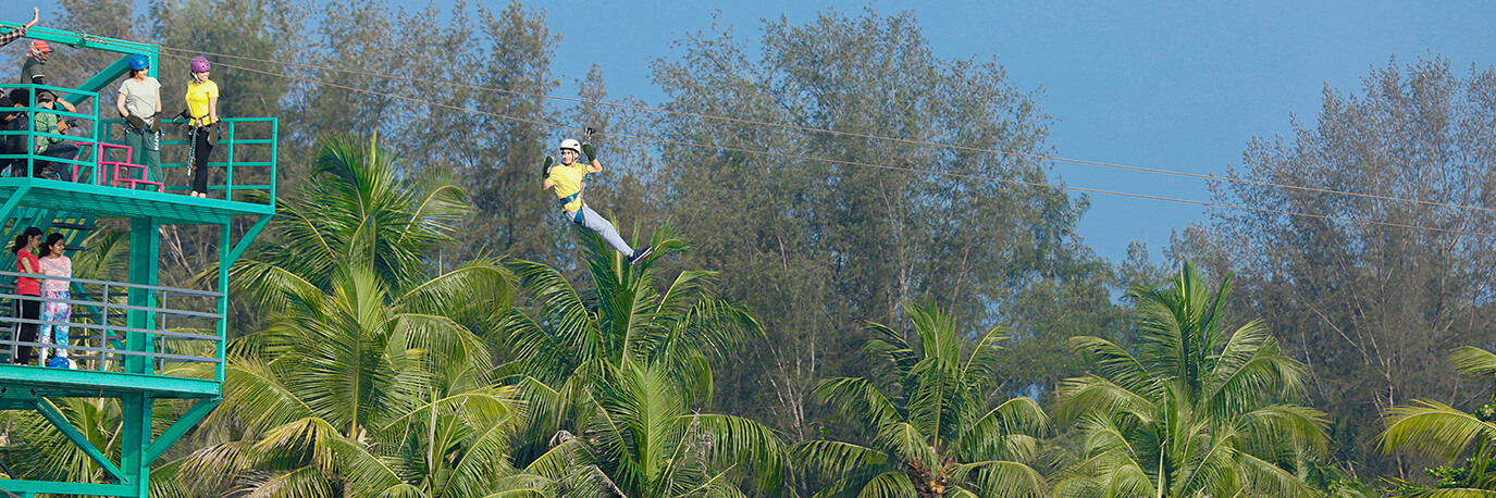 Indriya Sands Adventure Park - Adventure sports in Kerala