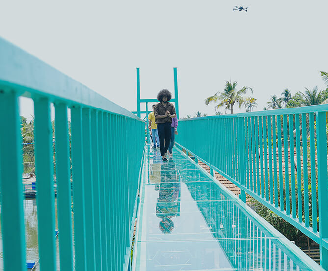 Glass Bridge in Kerala
