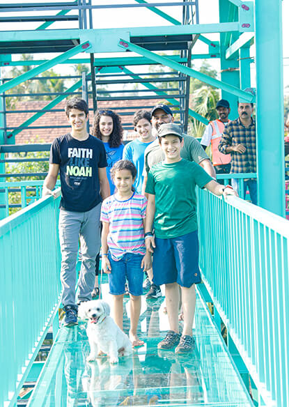 Glass Bridge in Kuzhippilly