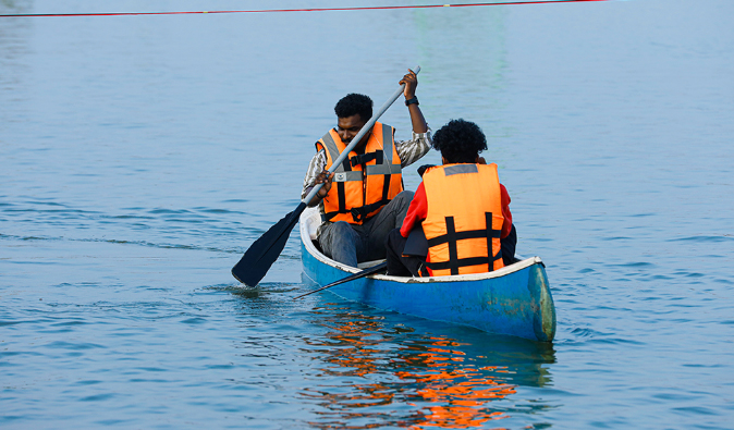 country boat Kuzhupilly, Cherai, Kerala