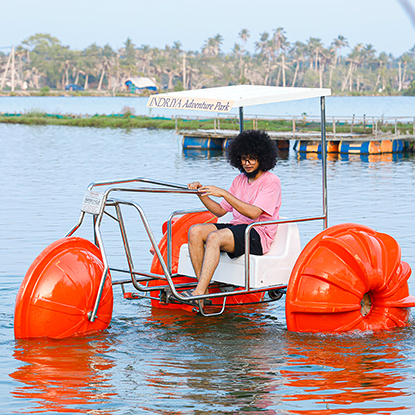 Water Cycling in Cherai, Kerala